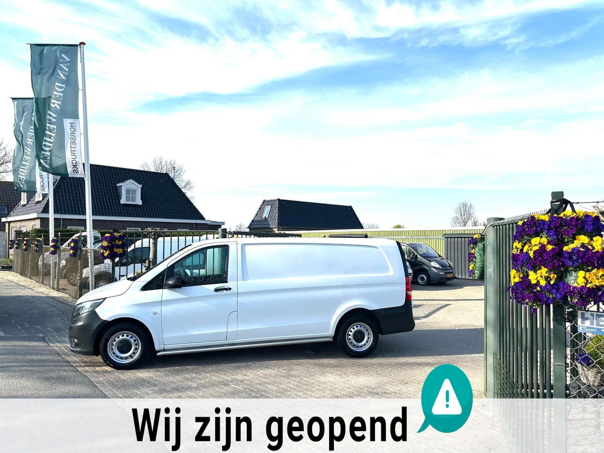 Mercedes-Benz Vito 111 CDI Extra Lang EURO 6!, Auto's, Bestelauto's, Voorwielaandrijving, Gebruikt, Euro 6, 4 cilinders