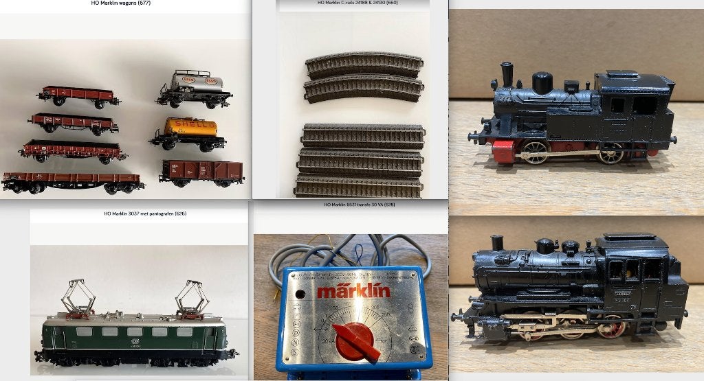 HO Marklin lot (700), Hobby en Vrije tijd, Modeltreinen | H0, Wisselstroom, Ophalen of Verzenden, Märklin, Gebruikt