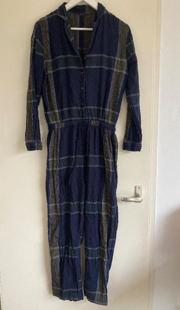 Jumpsuit flanel Oysho maat S, Oysho, Verzenden, Zo goed als nieuw, Maat 36 (S)