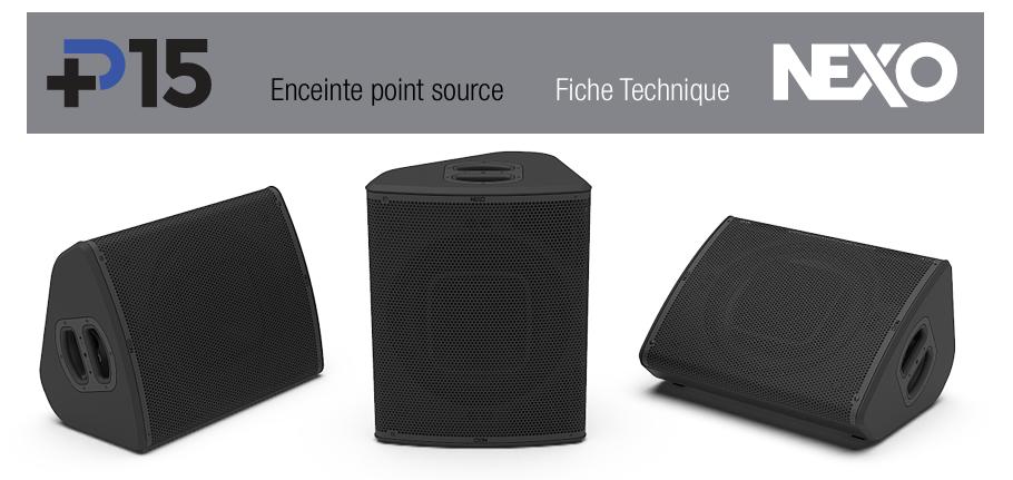NEXO P15, Gebruikt, 120 watt of meer, Front, Rear of Stereo speakers, Ophalen