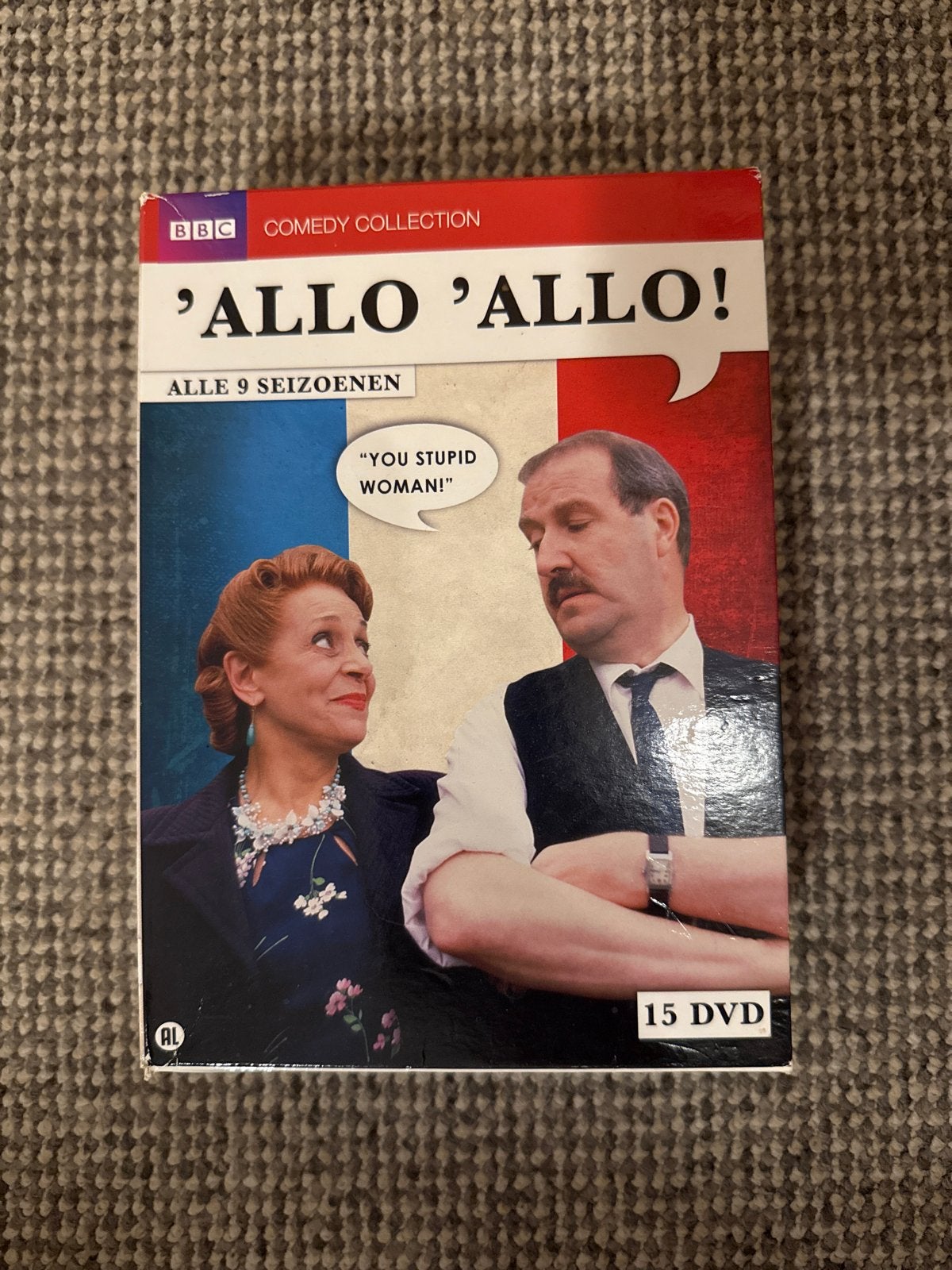 'Allo 'Allo! Complete Serie (Alle 9 Seizoenen) - 15 DVD, NLO, Engels, Alle leeftijden, Nederlands, Ophalen of Verzenden