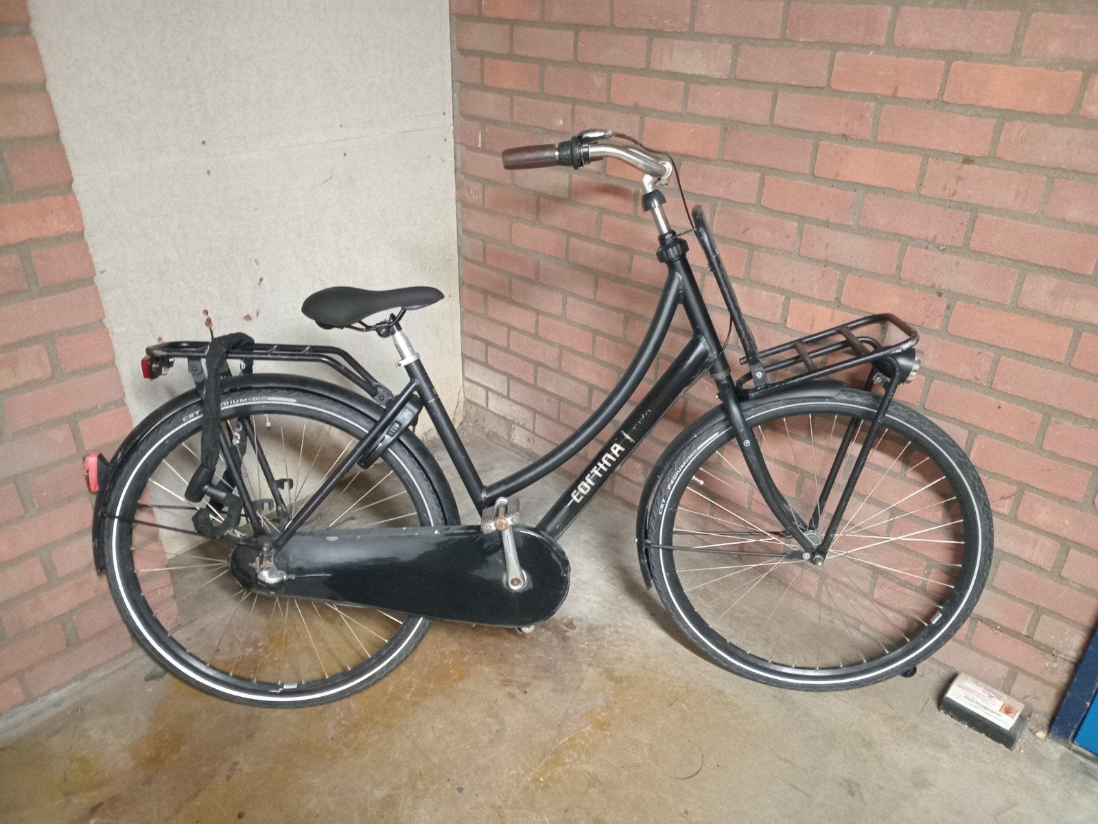 cortina U4 transportfiets 28inch 3 versnellingen, Ophalen, Gebruikt, Terugtraprem, Versnellingen