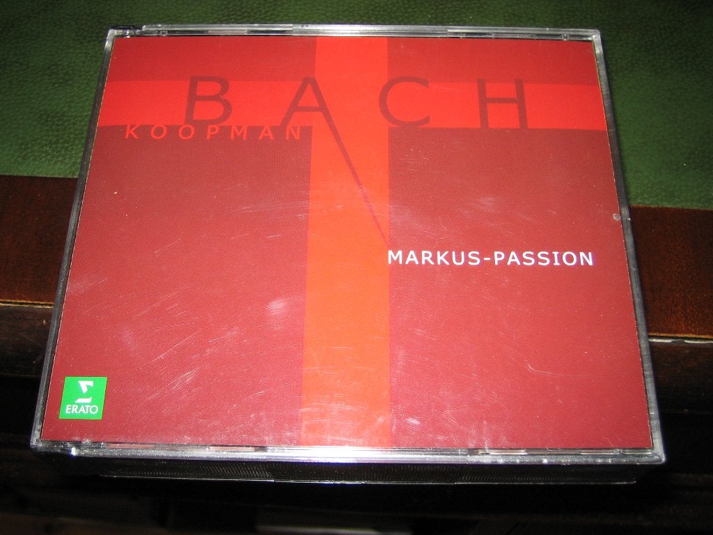 Bach – Ton Koopman – Markus Passion – Erato -, Ophalen of Verzenden, Classicisme, Gebruikt, Kamermuziek