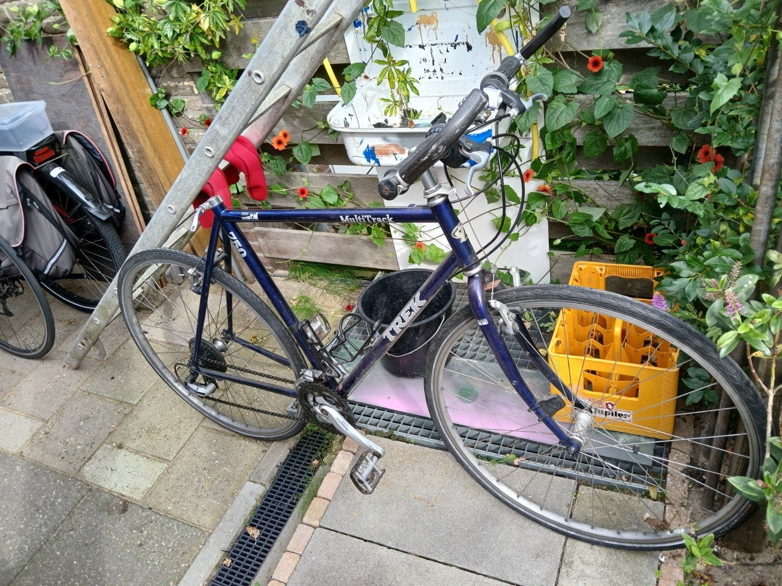 Trek heren hybride fiets 62., Fietsen en Brommers, Overige merken, Gebruikt, Velgrem, Versnellingen
