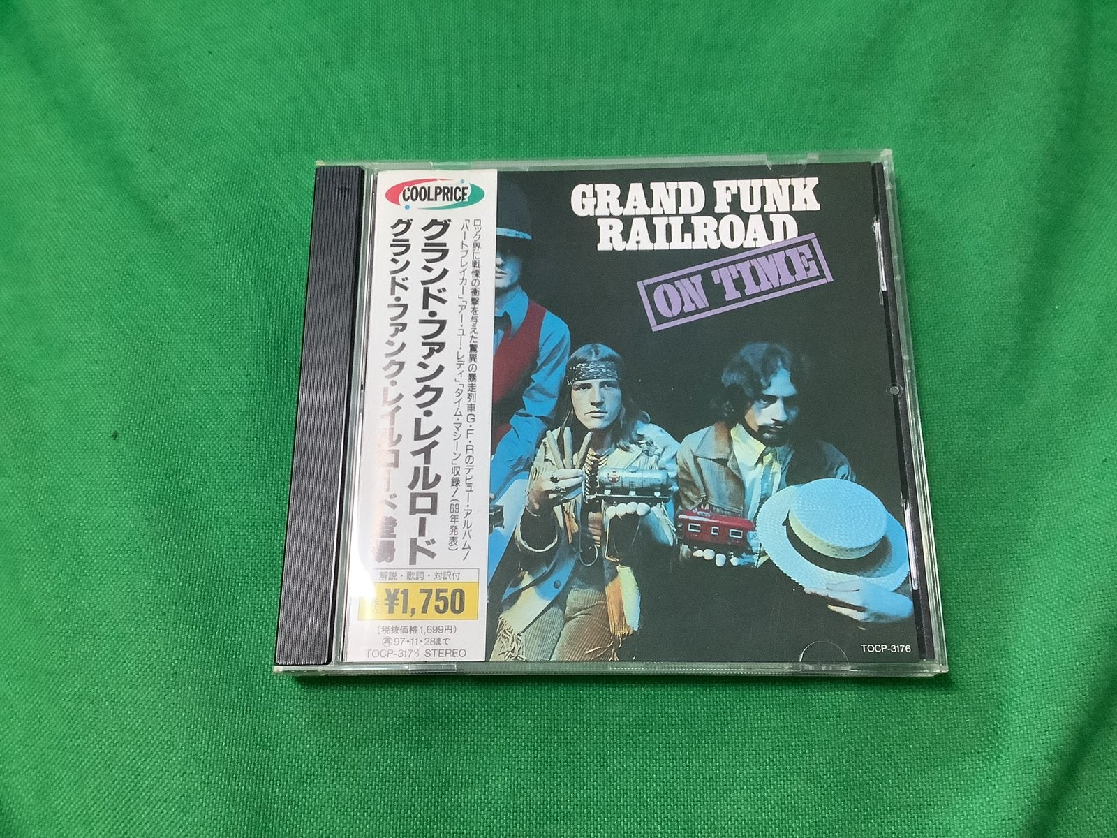 Grand Funk Railroad-On Time cd (Jap/rare!), Cd's en Dvd's, Ophalen of Verzenden, Gebruikt, Classic Rock
