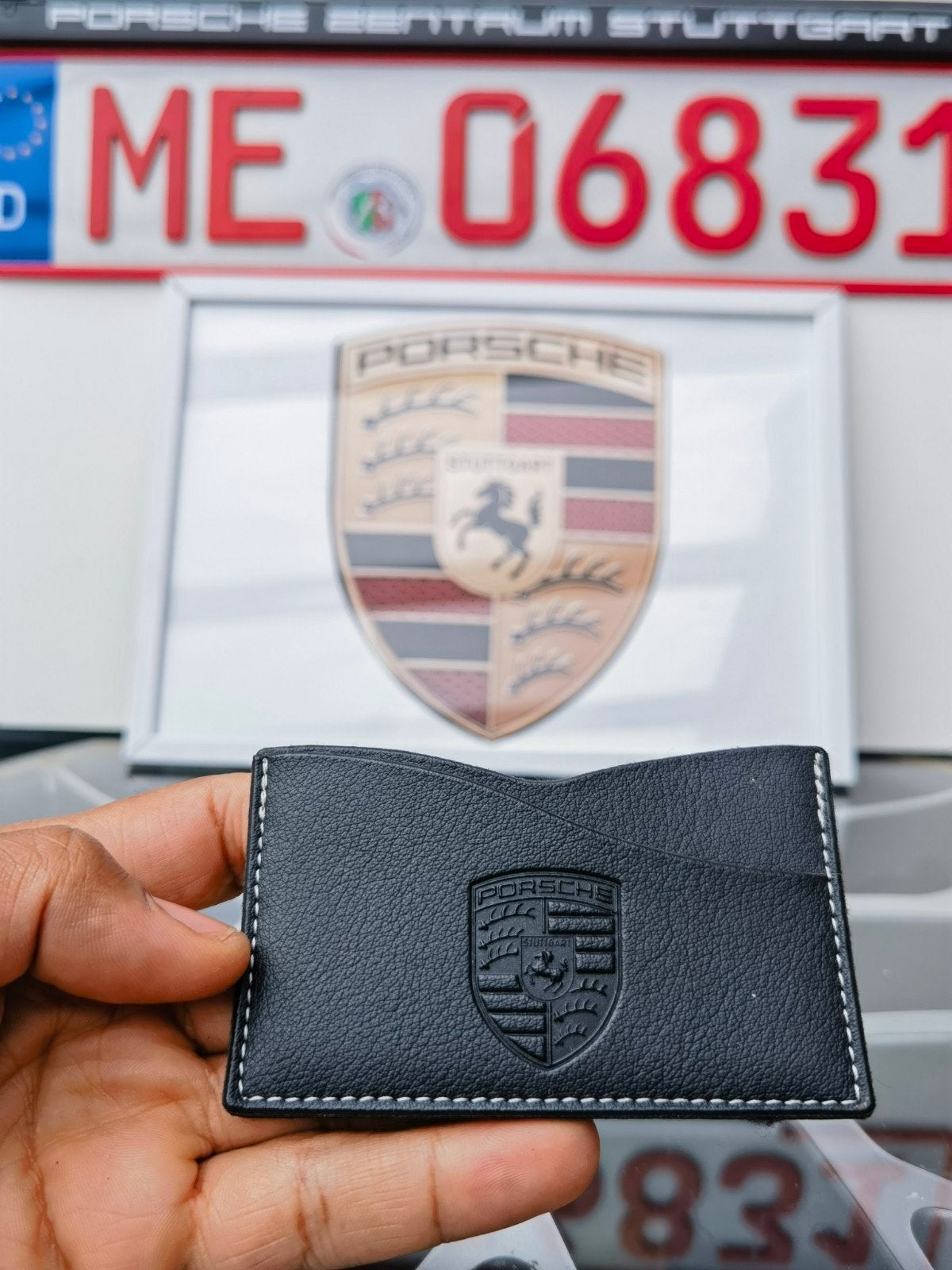 Nieuw origineel porsche Cardhouder van echt leder  

Van, Ophalen of Verzenden, Nieuw, Zwart, Leer