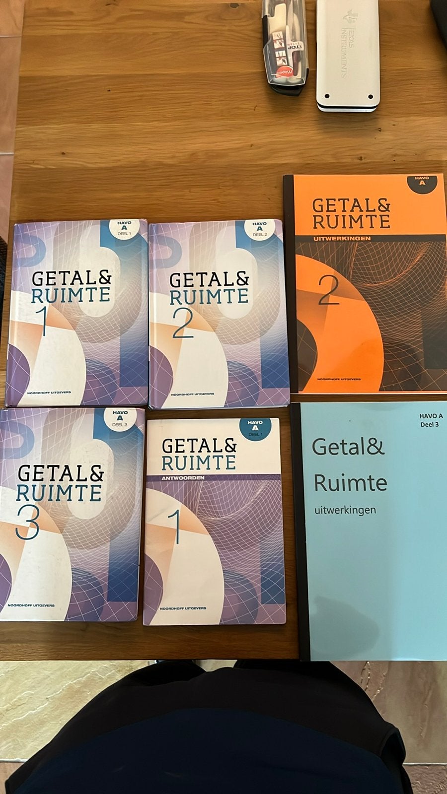 Wiskunde boeken Getal & Ruimte HAVO A deel 1, 2 en 3, Boeken, Ophalen of Verzenden, Gelezen, HAVO, Wiskunde A