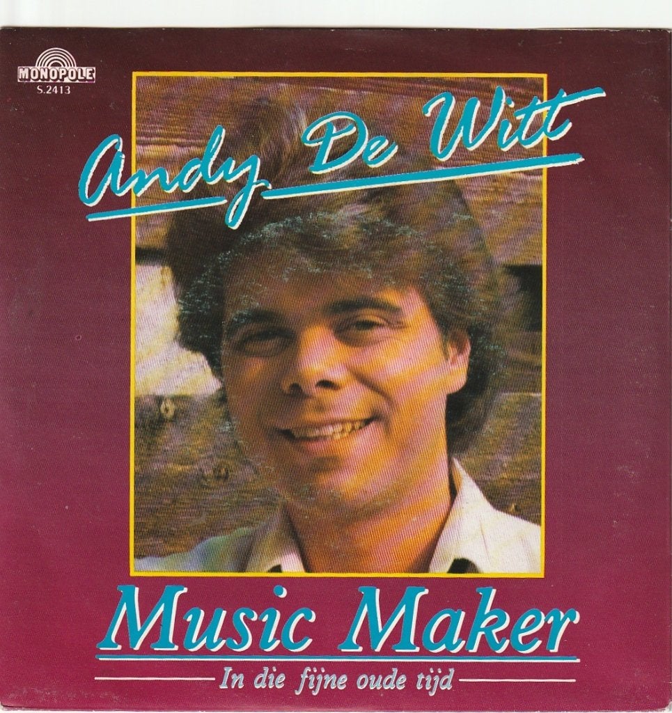 Andy de Witt - Music maker - In die fijne oude  tijd - Nr 21, Ophalen, Gebruikt, 7 inch, Levenslied of Smartlap