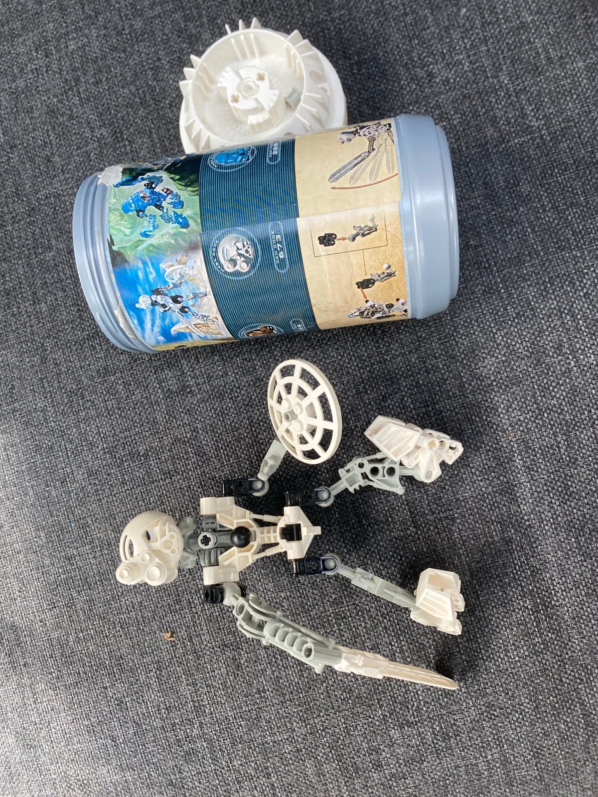 Lego Bionicle Toa Metru Vakama 8601 (2004), Ophalen of Verzenden, Gebruikt, Overige merken