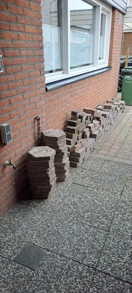 Tegels en klinkers, Tuin en Terras, Ophalen, Gebruikt, Beton, Klinkers