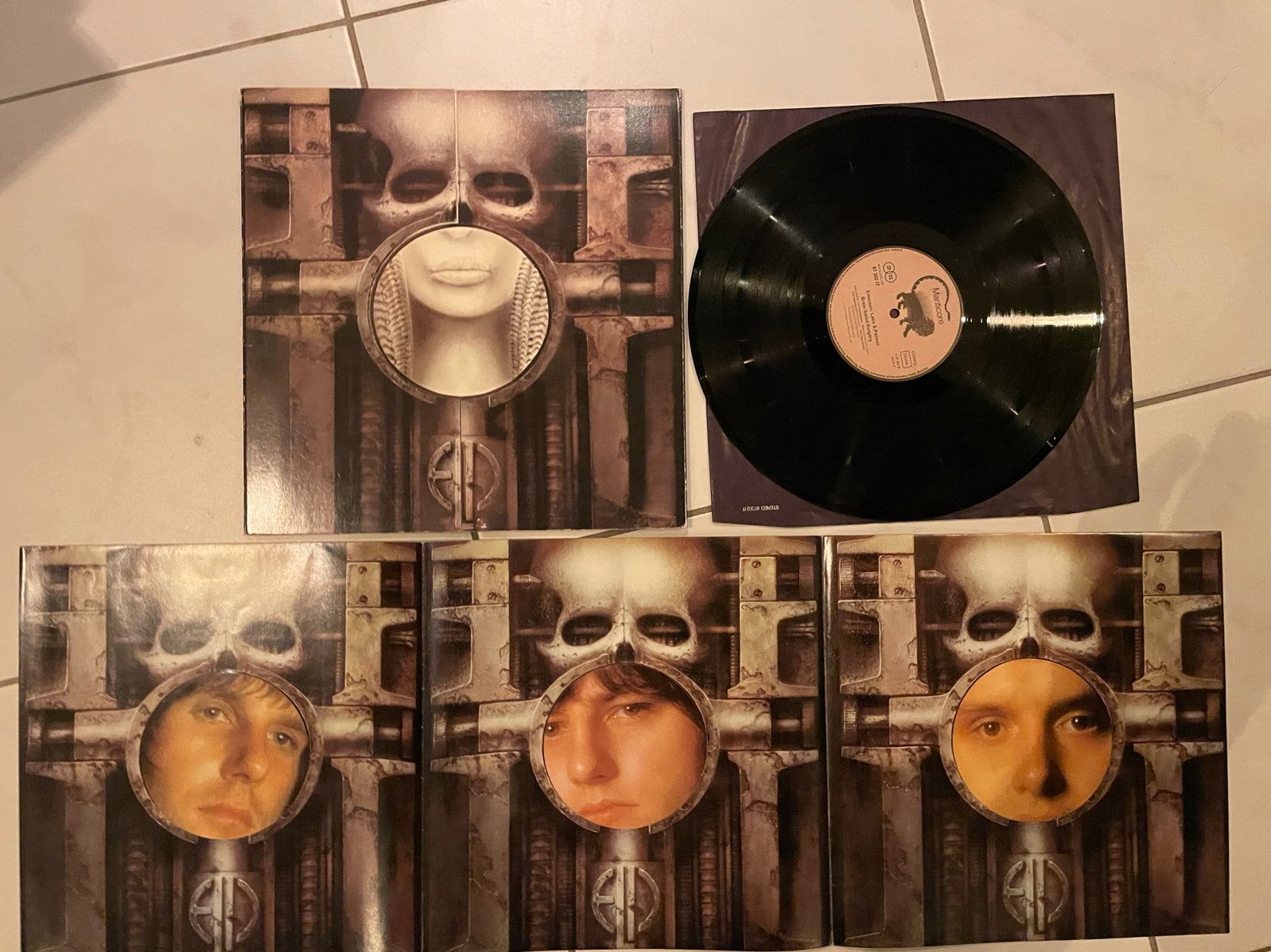 Emerson, Lake & Palmer - Brain Salad Surgery LP, LP, Progressive Rock, Ophalen of Verzenden, 12 inch