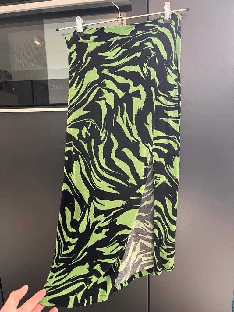 Costes midi rok met split in maat S, Ophalen of Verzenden, Zo goed als nieuw, Maat 36 (S), Onder de knie