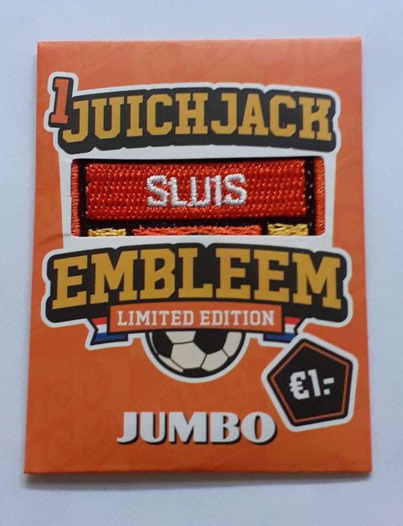Jumbo Embleem SLUIS Limited Edition, Verzamelen, Supermarktacties, Jumbo, Verzenden