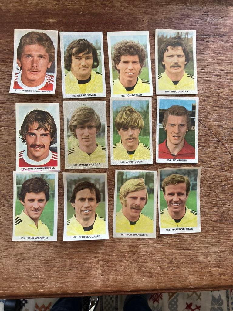 Nac panini vanderhout 1979-1980, Ophalen of Verzenden, Zo goed als nieuw, NAC Breda, Poster, Plaatje of Sticker
