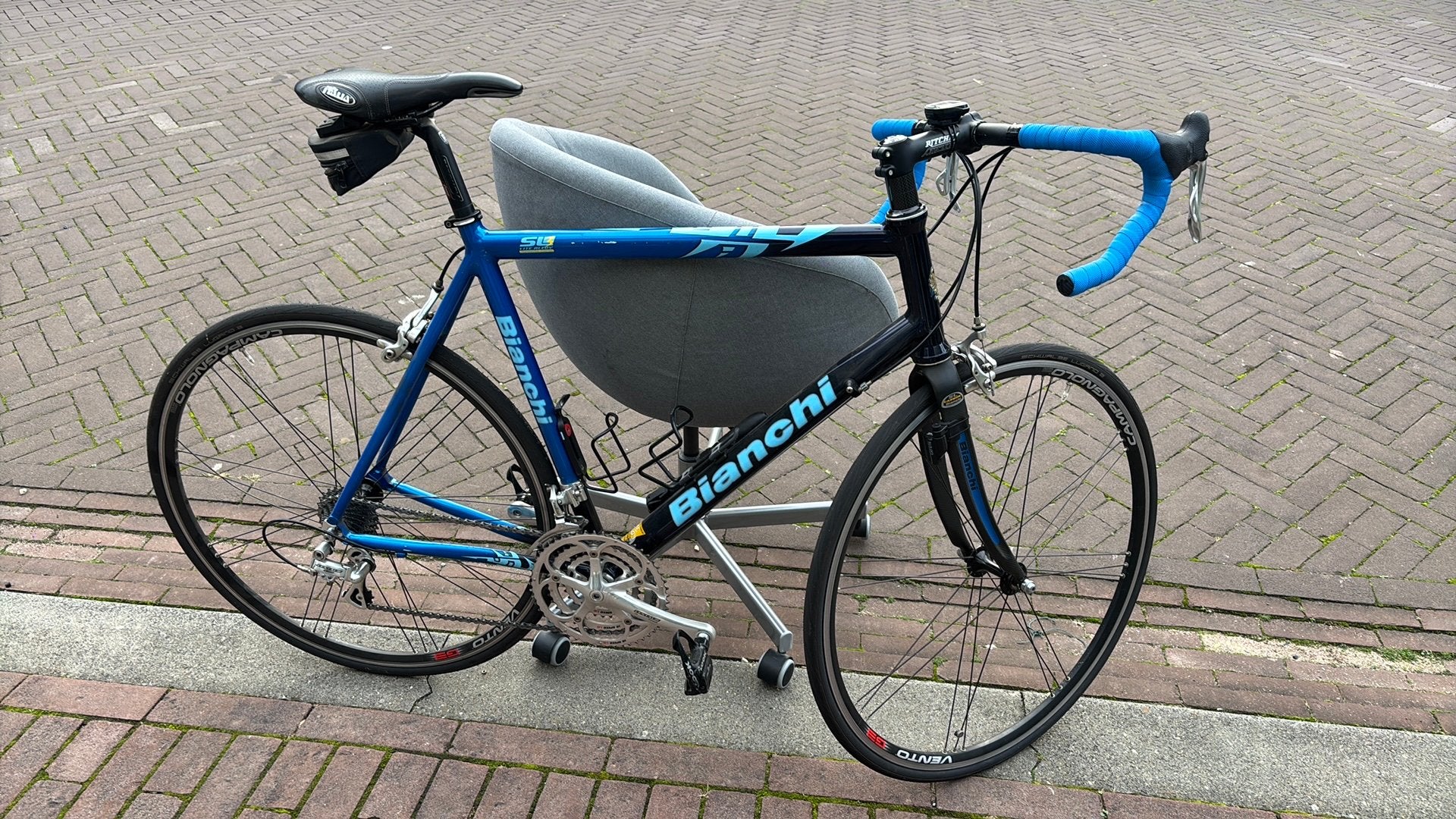 Bianchi sl3, 28 inch, Gebruikt, Velgrem, 61 tot 65 cm