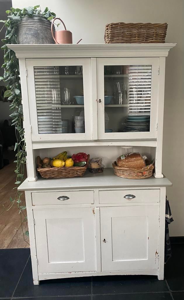 Mooie antieke kast, Ophalen, Gebruikt, 150 tot 200 cm, 25 tot 50 cm