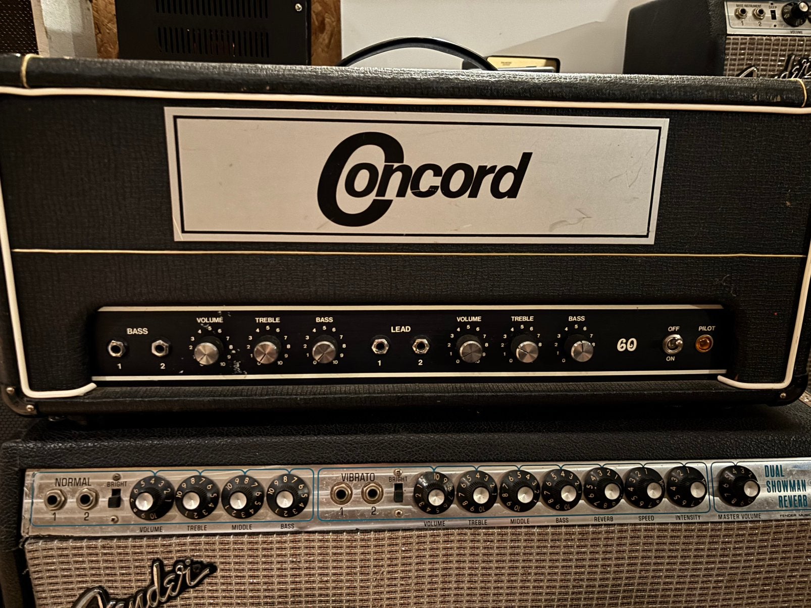 Concord buizenversterker gitaar bas (NL Marshall), Muziek en Instrumenten, Ophalen, Gebruikt