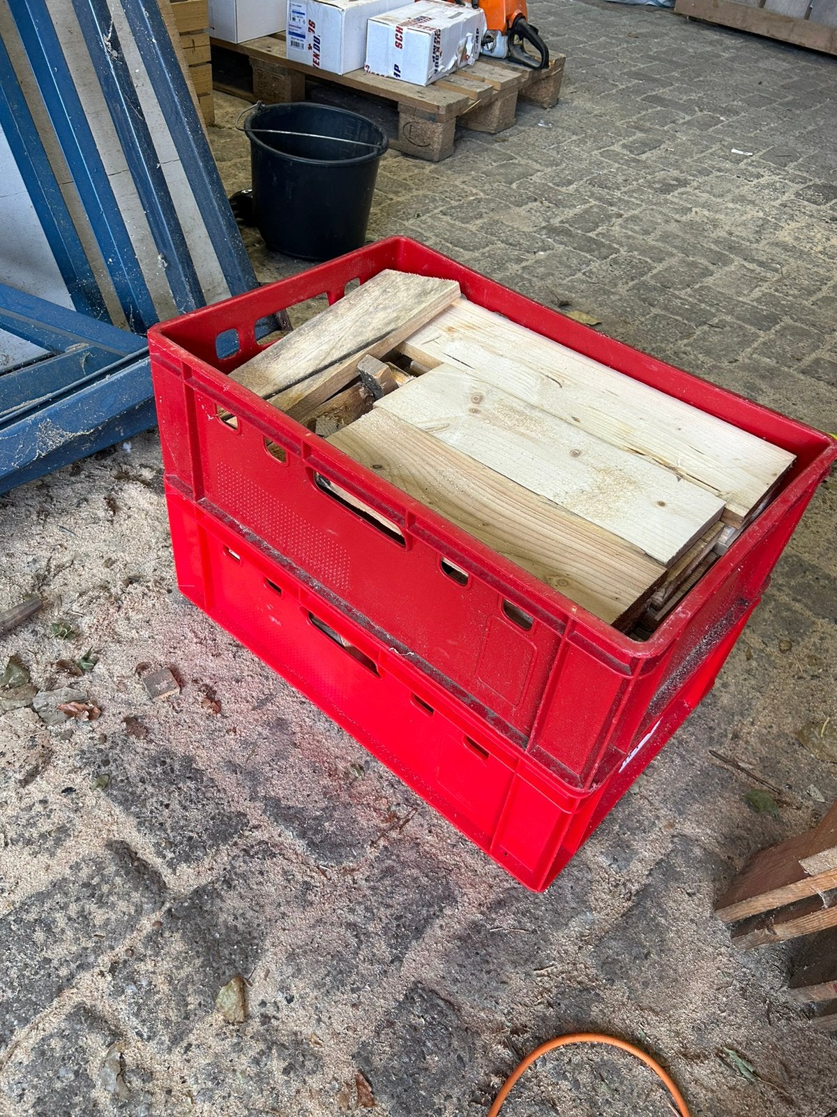 Haardhout, Minder dan 3 m³, Ophalen