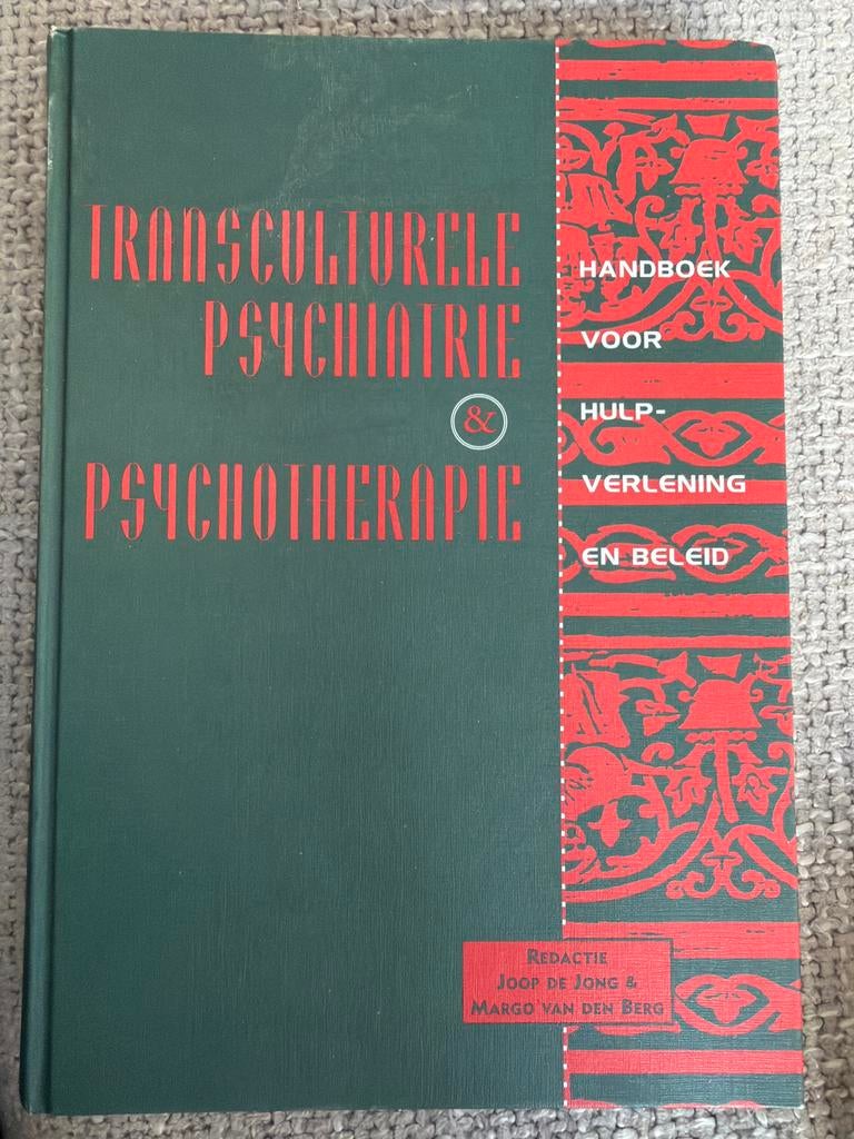 Transculturele Psychiatrie & Psychotherapie, Verzenden, Gamma, Zo goed als nieuw, WO