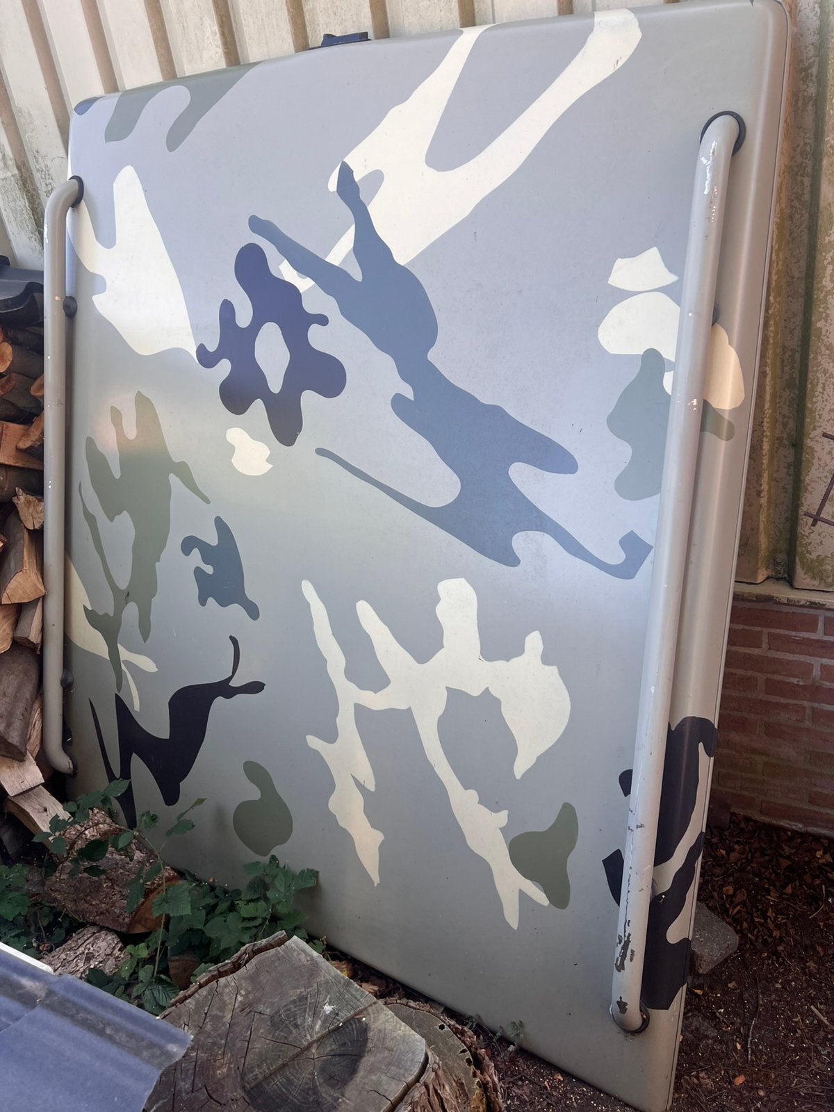 Tonneau deksel Ram 1500 2003-2008 Camouflage, Ophalen, Gebruikt, Spatbord, Achter