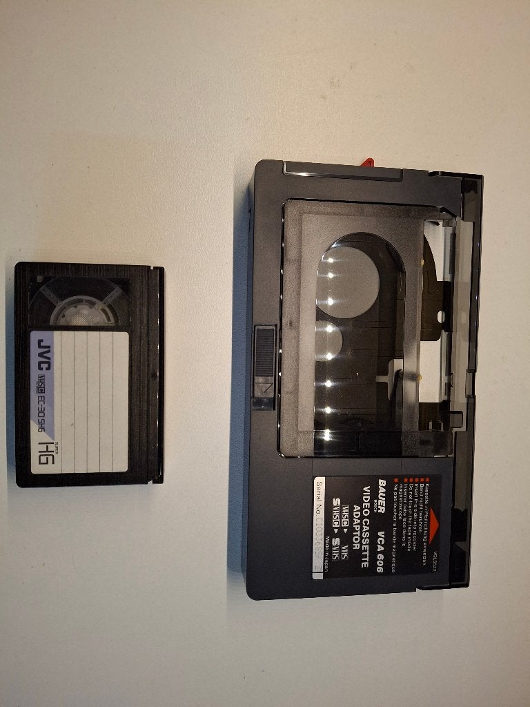 VHS-C  videobanden adapter, Ophalen, Zo goed als nieuw, VHS-speler of -recorder