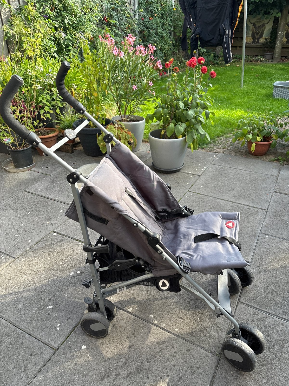 Topmark Buggy - Grijs, Verstelbare Rugleuning, Ophalen, Gebruikt, Overige merken, Verstelbare rugleuning