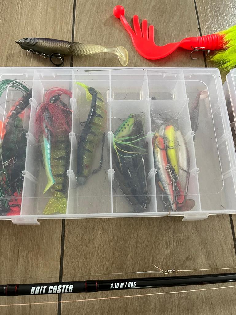 Complete Snoekvis Set: Spro Hengel 2.10 m/60 gr, Ophalen, Gebruikt, Complete hengel