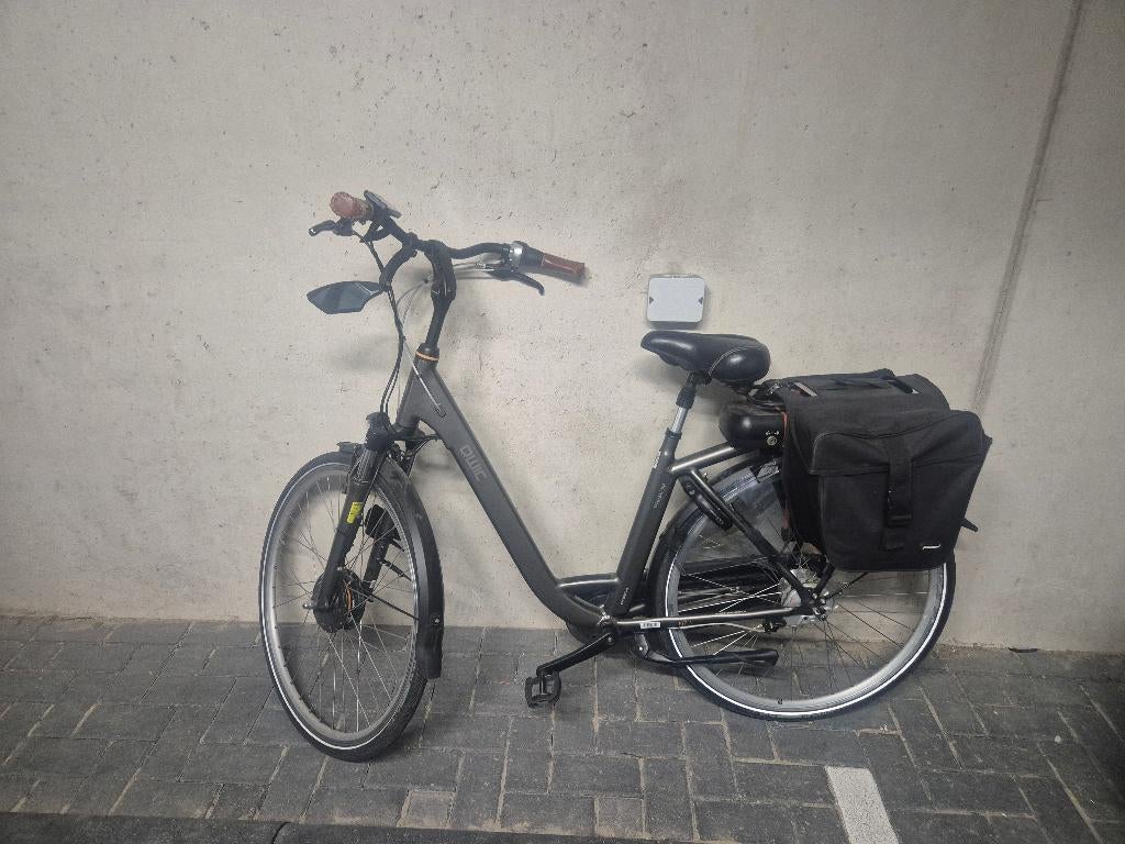 Elektrische fiets, Fietsen en Brommers, Elektrische fietsen, Ophalen, Zo goed als nieuw, 50 km per accu of meer, Qwic