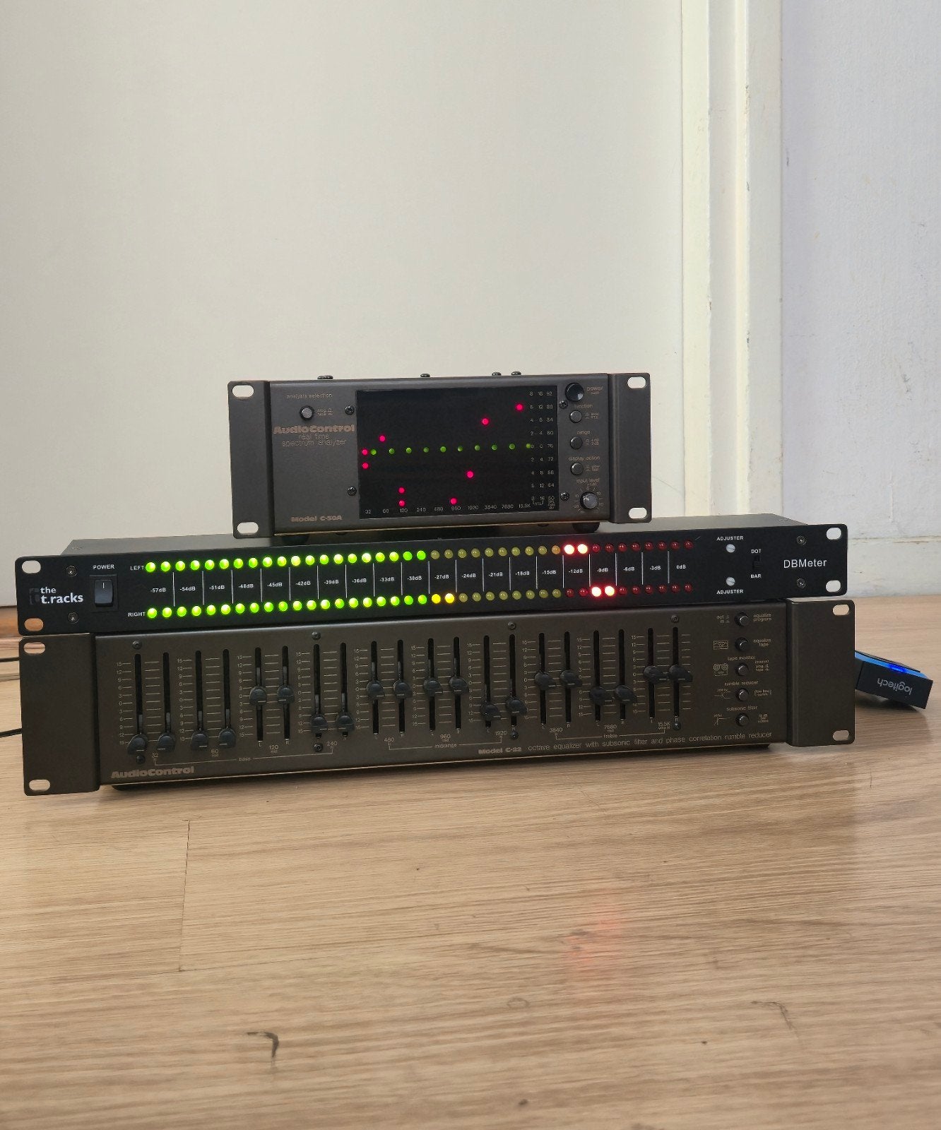 AudioControl C-50A Spectrum Analyzer & C-22 Equalizer, Audio, Tv en Foto, Stereo-sets, Ophalen