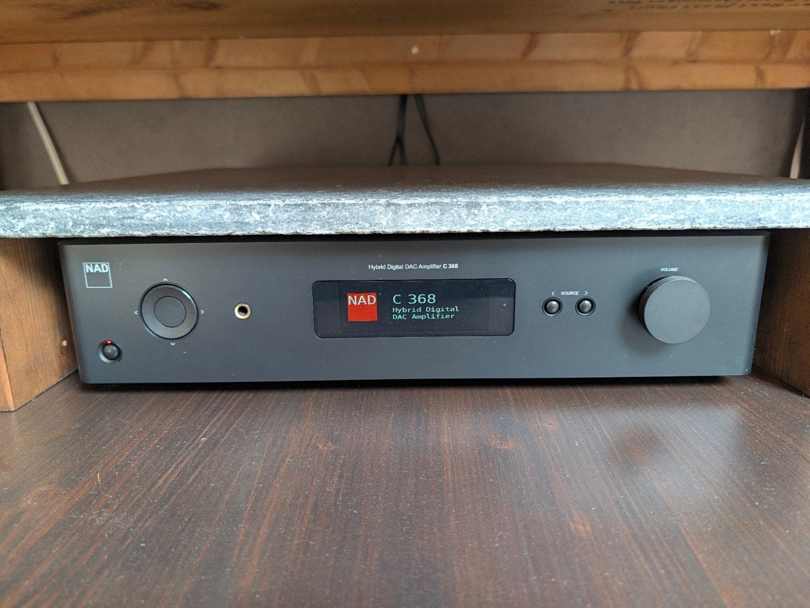 NAD C 368 Hybrid Digital DAC Versterker - Zo goed als nieuw, Audio, Tv en Foto, Zo goed als nieuw, 60 tot 120 watt, Stereo, Ophalen