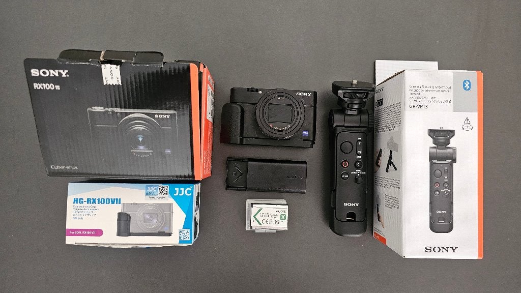 Sony RX100 VII camera met accessoires, Ophalen, Zo goed als nieuw, Compactcamera, Sony