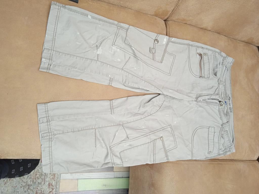 Korte broek heren maat L, Maat 52/54 (L), Onbekend, Beige, Ophalen of Verzenden