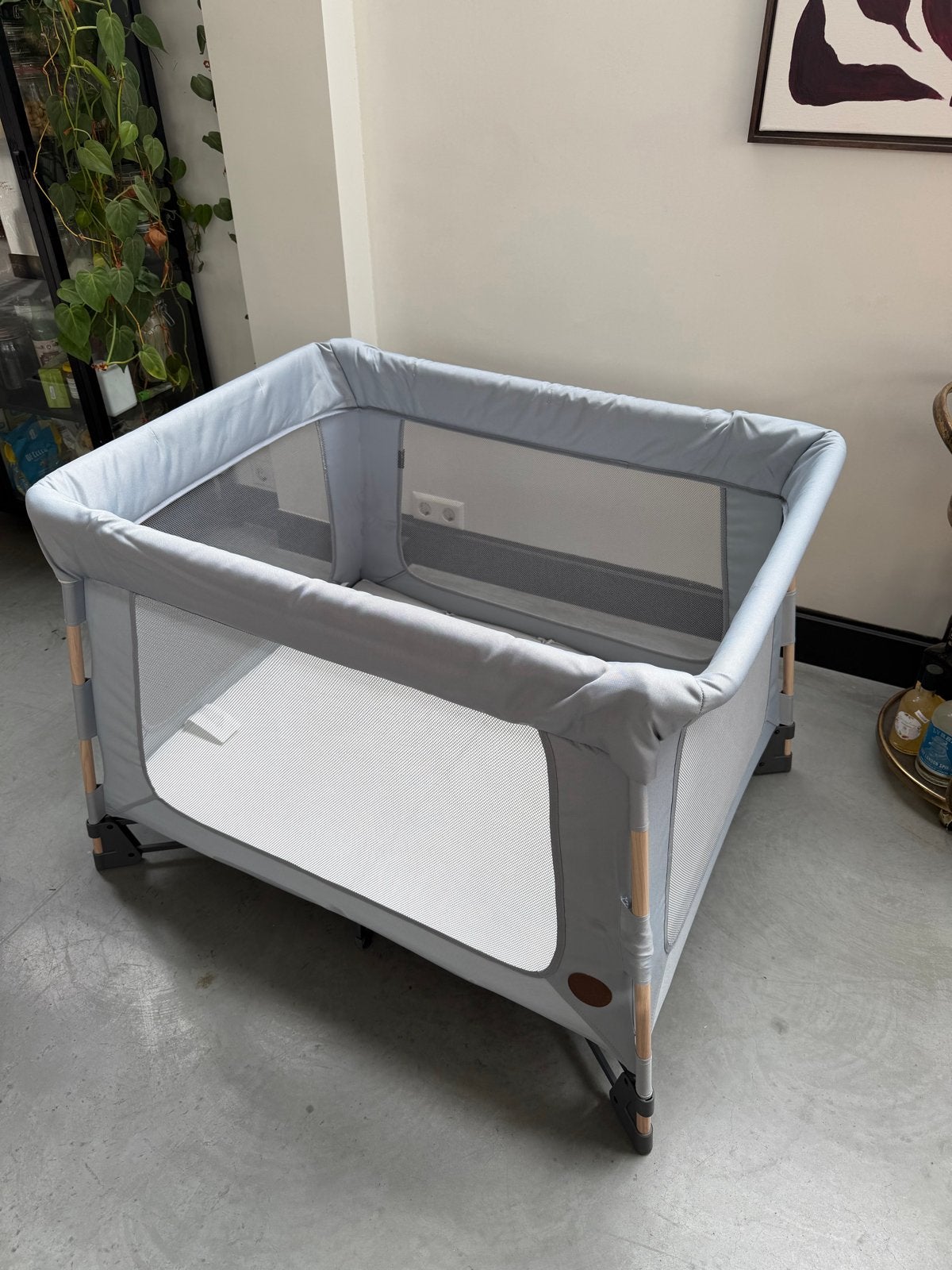 Maxi Cosi swift Bedje met matrasje, Ophalen, Zo goed als nieuw, Minder dan 140 cm, Matras