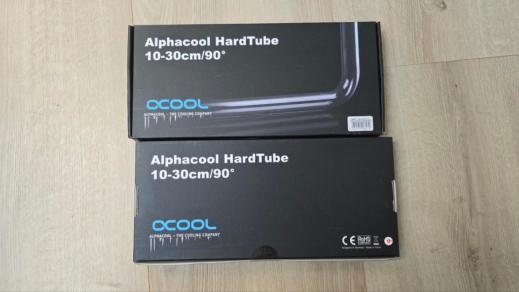 Alphacool HardTube 10-30cm/90 - Waterkoeling Buizen, Computers en Software, Computerbehuizingen, Ophalen of Verzenden