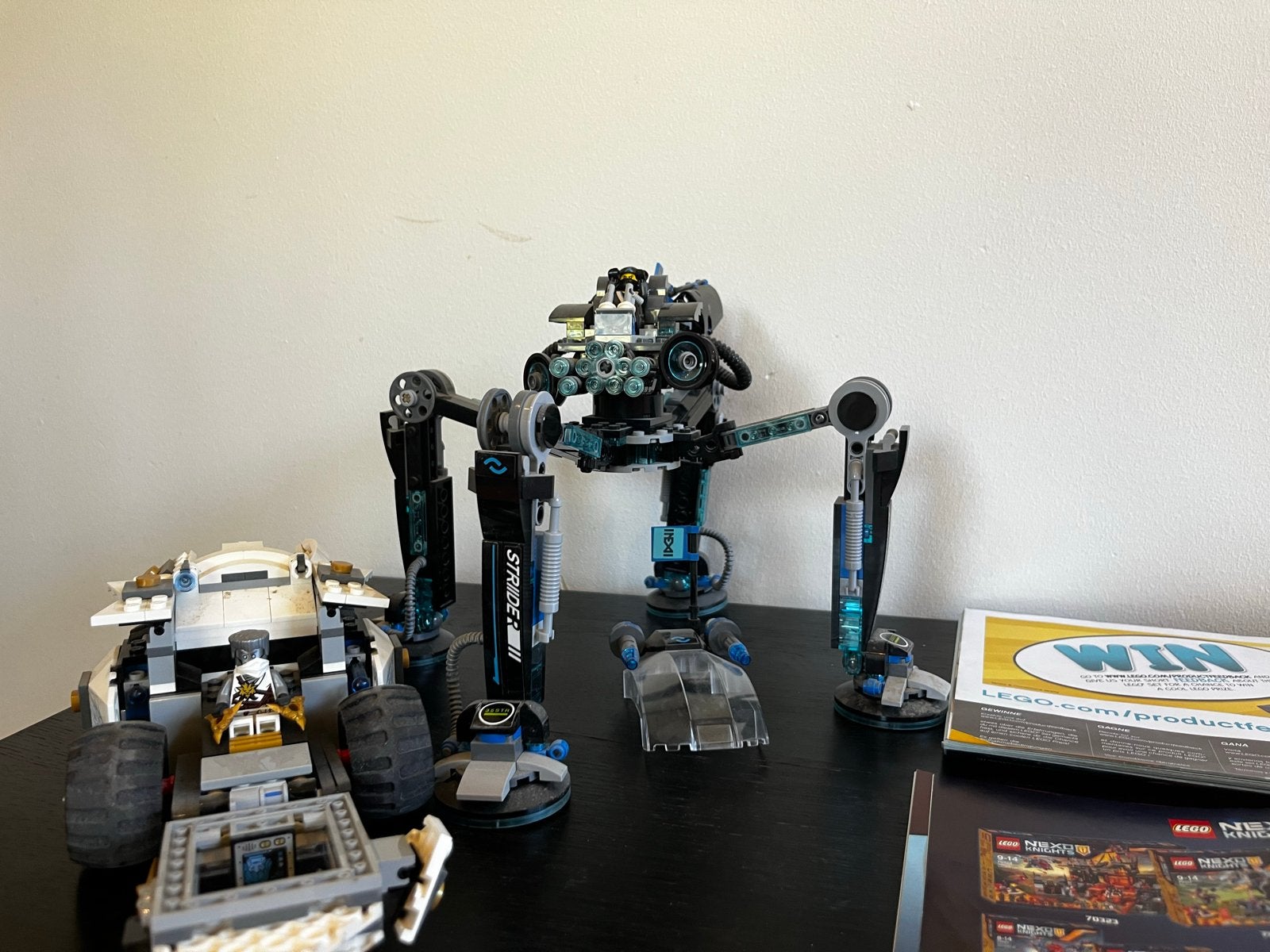 LEGO Ninjago 70611 water strider & 70588 Titanium Nin, Ophalen of Verzenden, Gebruikt, Overige merken