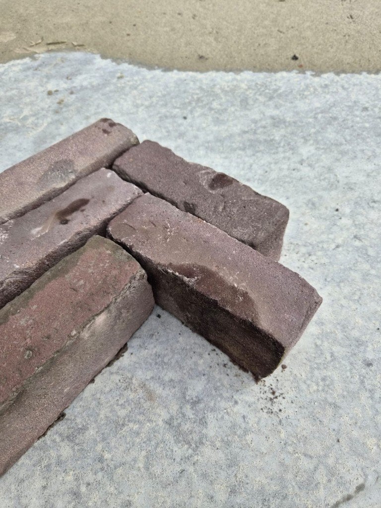 tweedehands gebakken waaltjes, Ophalen, Gebruikt, Keramiek, Klinkers