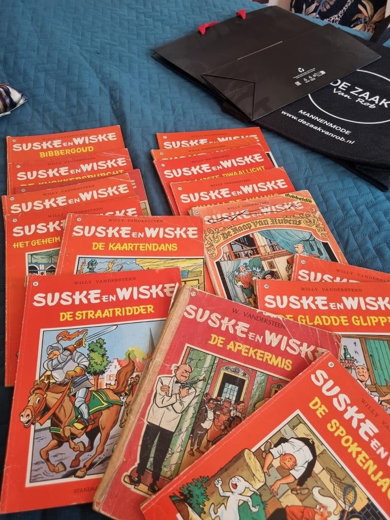 Suske en Wiske stripboeken, Meerdere stripboeken, Ophalen of Verzenden, Gelezen