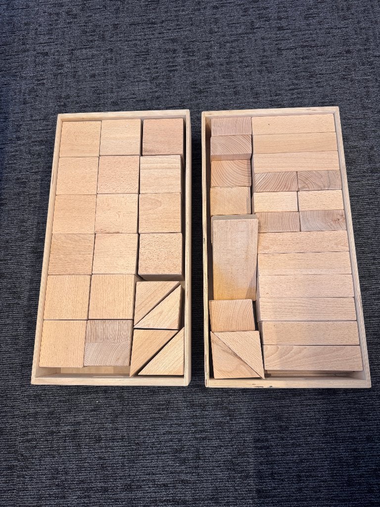 Houten speelblokken – zo goed als nieuw, Ophalen, Nieuw, Overige typen