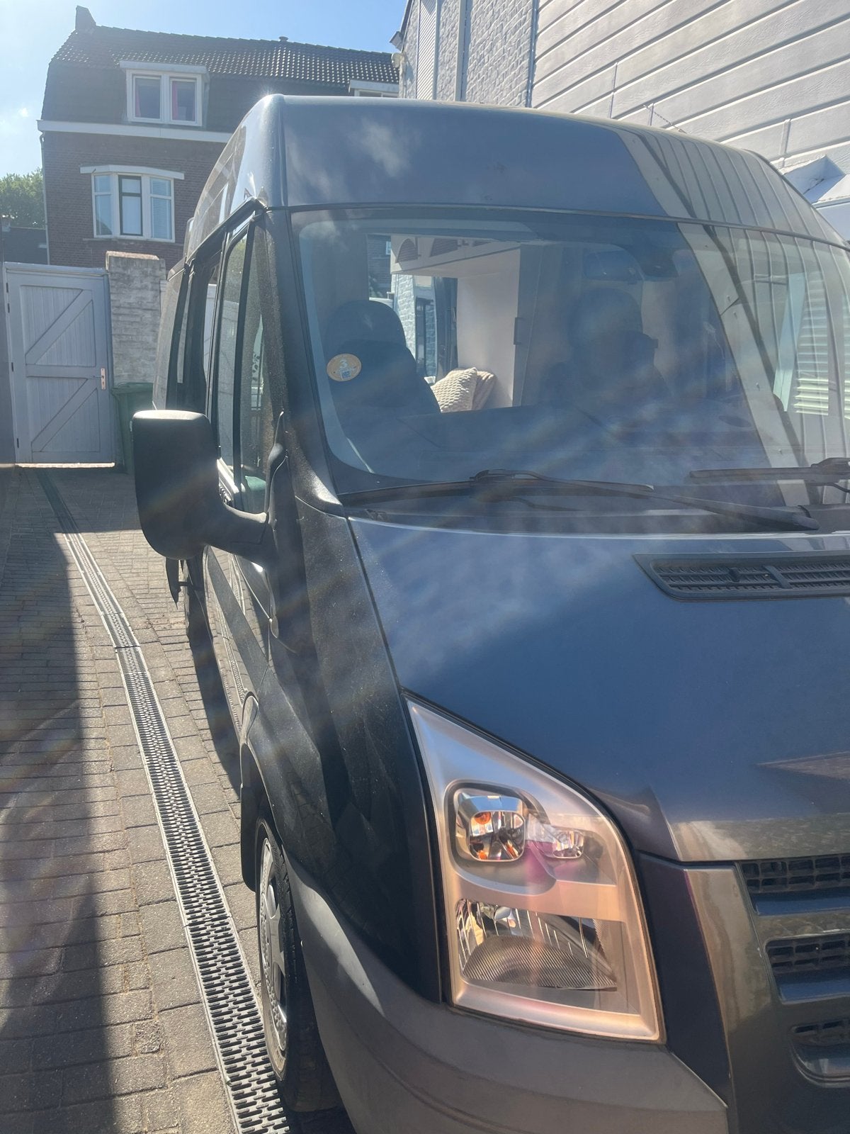 Ford Transit Camper 2007 - Compleet en Klaar voor Avontuur, Chemisch toilet, Dakluik, Tot en met 2, Particulier
