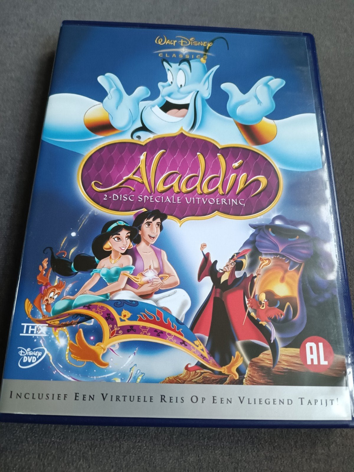 Aladdin - dvd, Alle leeftijden, Ophalen of Verzenden, Zo goed als nieuw, Europees
