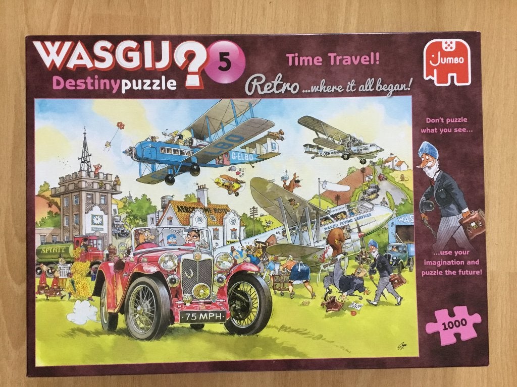 Legpuzzel Wasgij, Ophalen, 500 t/m 1500 stukjes, Zo goed als nieuw, Legpuzzel