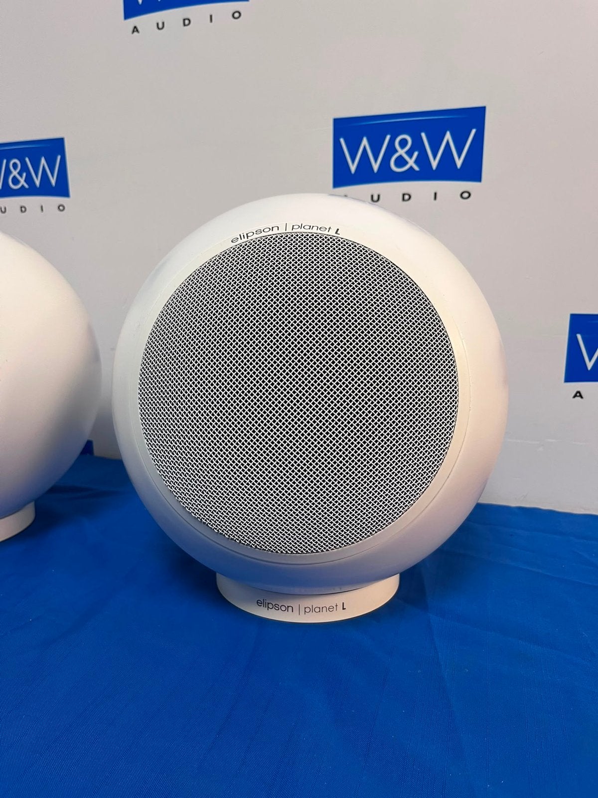 Elipson Planet L luidsprekers wit, Stereo speakers, Gebruikt, ., .