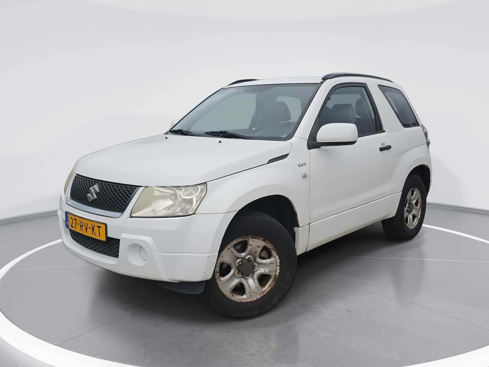 Suzuki Grand Vitara 1.6-16V JX 4X4 | 27-RV-KT, Auto's, 1345 kg, Gebruikt, 4 cilinders, Wit