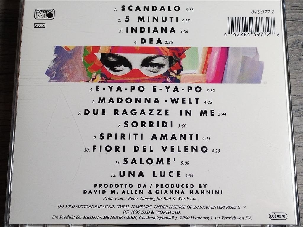 Gianna Nannini ‎– Scandalo, Ophalen of Verzenden, Zo goed als nieuw