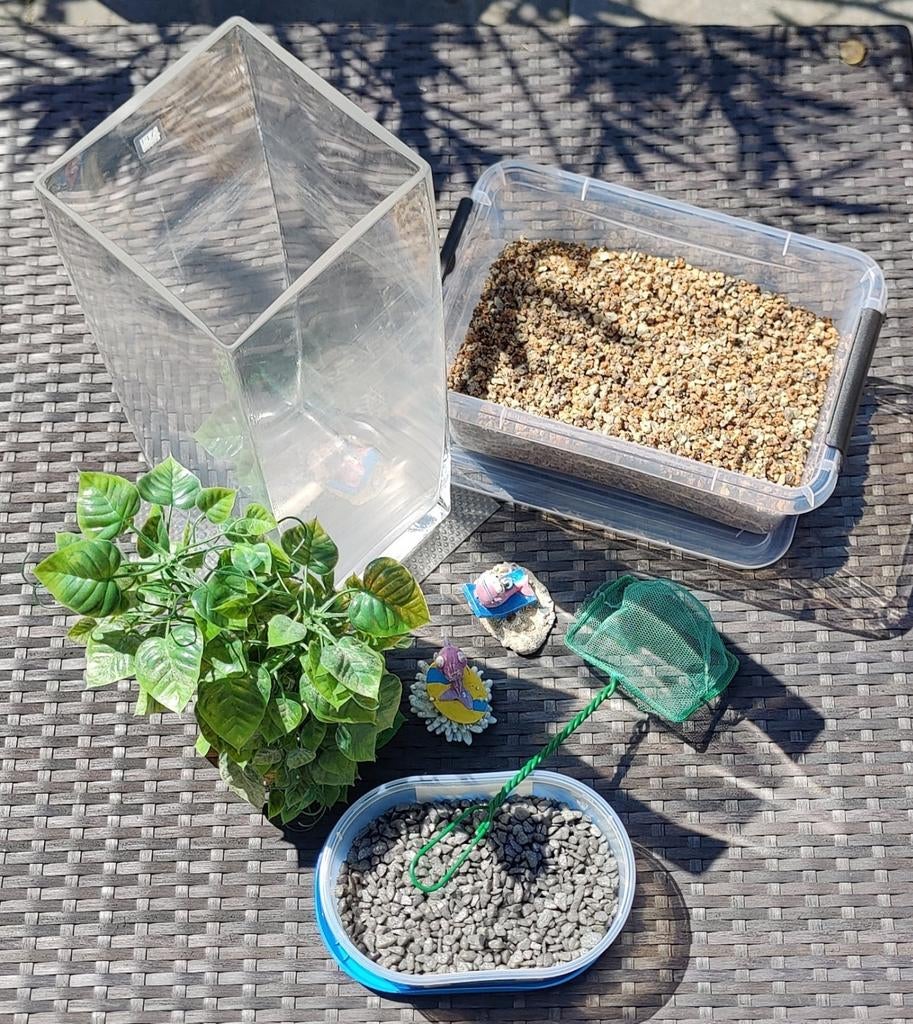 Aquarium startsetje, Ophalen, Gebruikt, Leeg aquarium