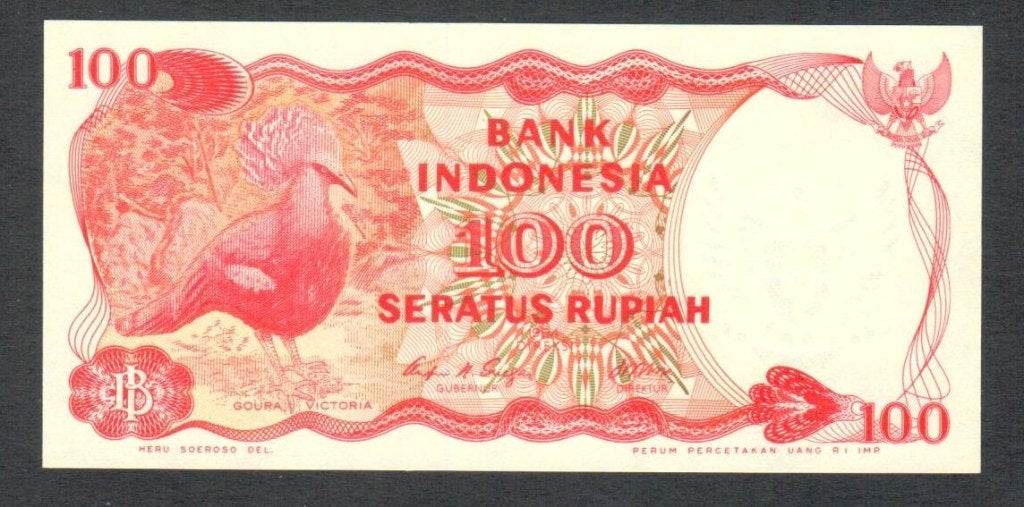 Bankbiljet - Indonesië 100 Rupiah 1984 - UNC., Ophalen of Verzenden, Zuid-Azië, Los biljet
