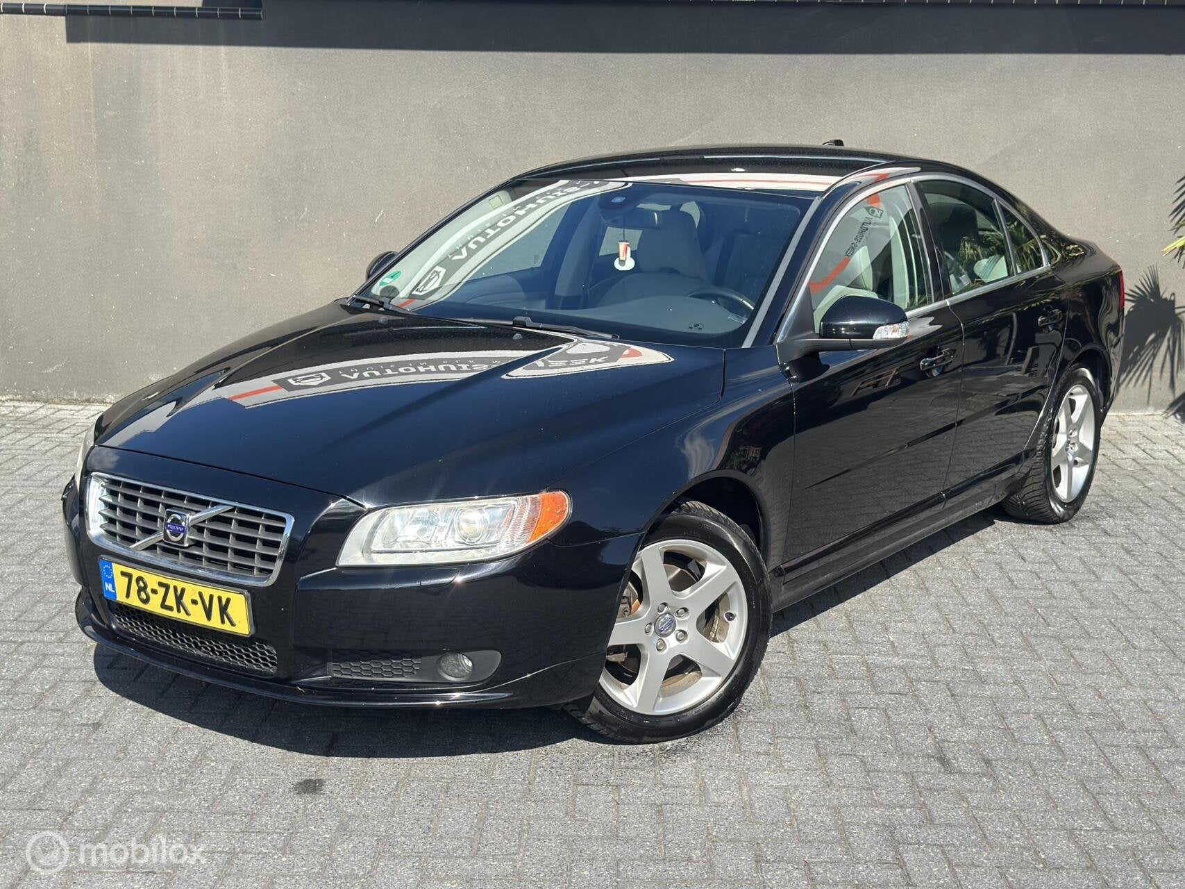 Volvo S80 2.5 T | Leer | Cruise | Stoelverwarming | Trekhaak, Auto's, Voorwielaandrijving, Bedrijf, Handgeschakeld, Sedan