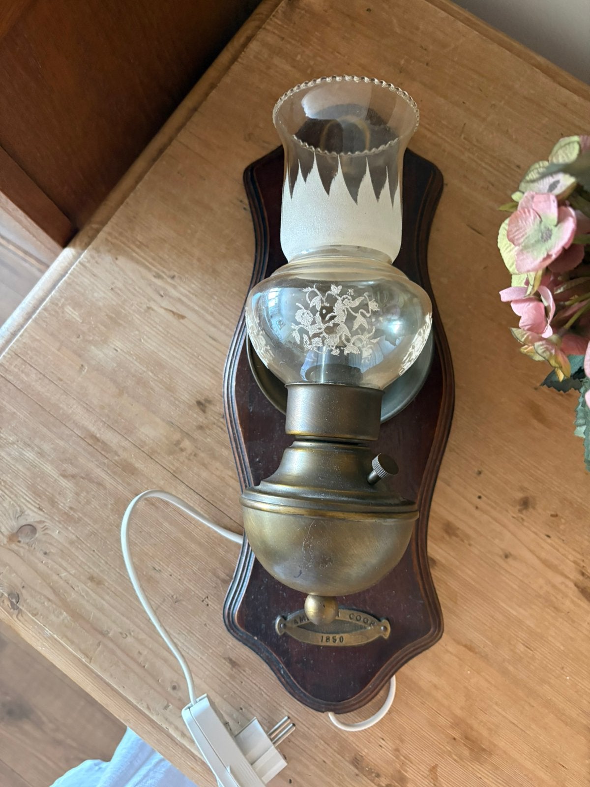 Nostalgische wandlamp American Coop 1850, Witgoed en Apparatuur, 4 liter of meer, Ophalen of Verzenden, Zo goed als nieuw