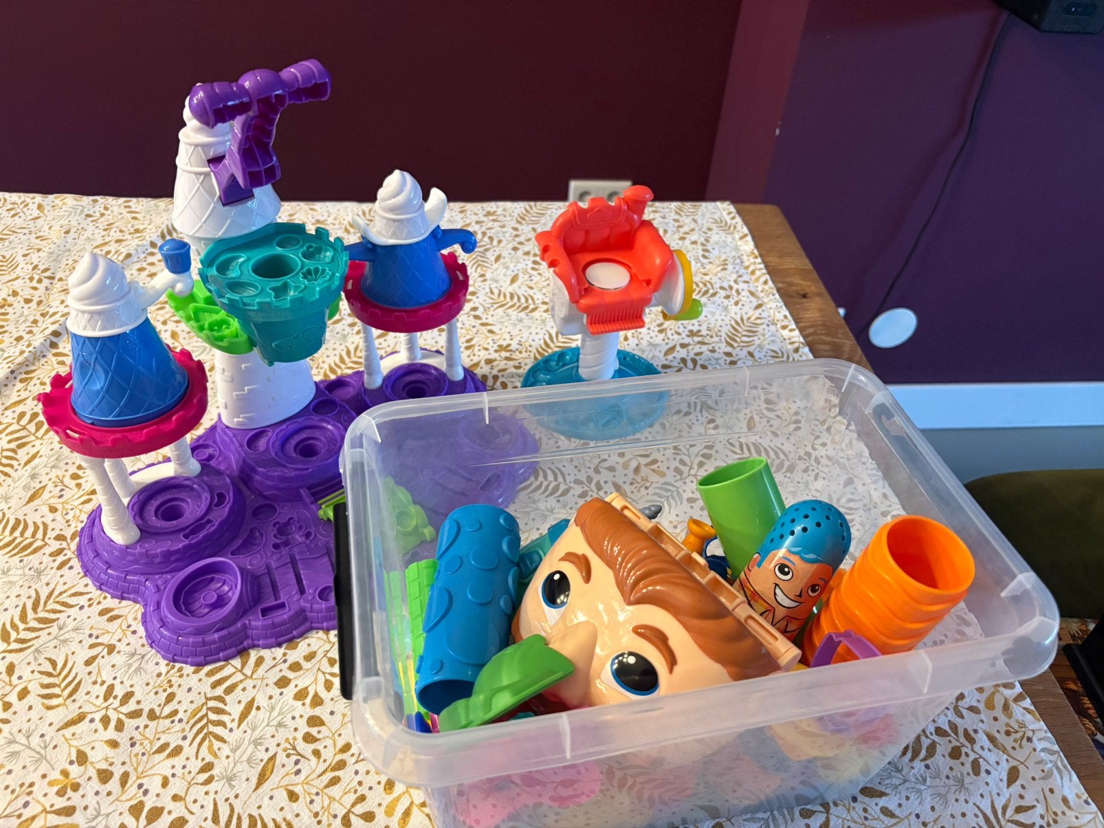 Play doh klei vormen, Ophalen, Gebruikt
