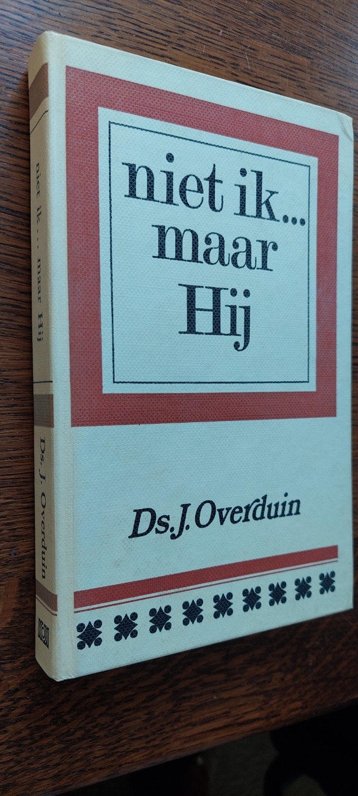 Niet ik... maar Hij - Ds. J. Overduin, Boeken, Ophalen of Verzenden, Gelezen, Ds. J. Overduin, Christendom | Protestants